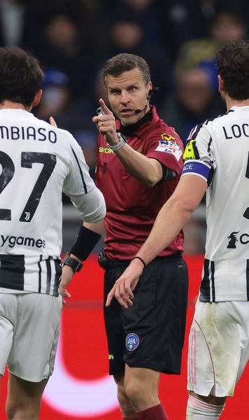 Poliția i-a cerut să nu iasă din casă!  Arbitrul care a gafat în Inter - Juventus 3-2, ținta amenințărilor cu moartea:   „Te înjunghiem pe stradă!”