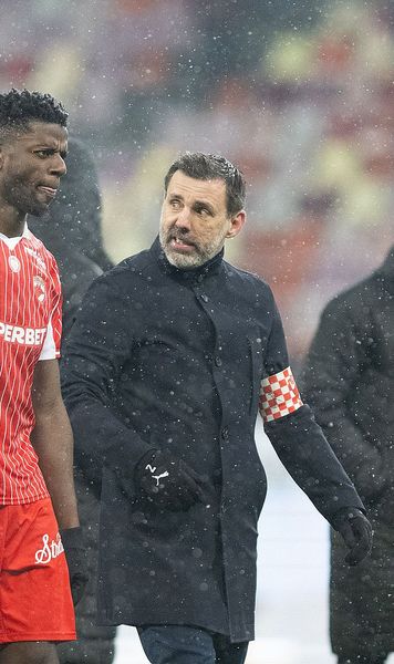 „A venit și mi-a zis asta”    FOTO.  Kopic, despre   discuția aprinsă cu Gnahore  pe teren, după 1-2 cu Rapid: „De fiecare dată e la fel”