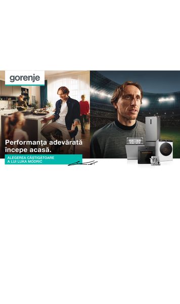 Gorenje  îl numește pe   Luka Modrić  ambasador de brand: povestea lucrurilor mărețe începe acasă
