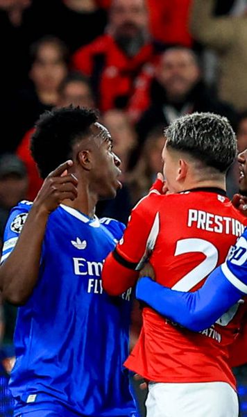 Îl acuză de provocare  Argentinianul   Prestianni se plânge de Vinicius.  Ce susține că i-a zis brazilianul!