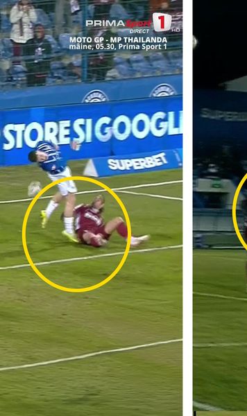A fost penalty? Ce spune expertul    GOLAZO.ro  a obținut o opinie clară din La Liga, după   deciziile controversate  de la Farul - CFR Cluj. Care e „cheia” fazelor