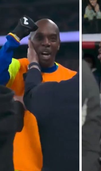 A sărit la Vinicius    Fundașul lui Getafe n-a uitat episodul din meciul tur cu brazilianul.  Militao și Ceballos, plus staff-ul lui Bordalas au aplanat conflictul