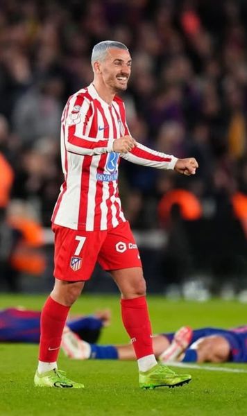 Griezmann s-a răzbunat    Ce a postat atacantul  imediat după ce Atletico a eliminat Barcelona în Cupei Spaniei
