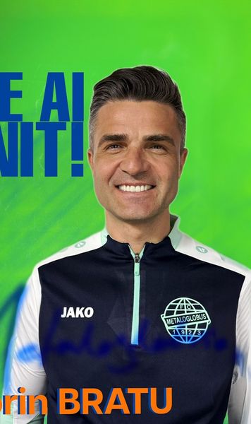 Bratu, oficial la Metaloglobus   Antrenorul va avea   o misiune dificilă  la formația bucureșteană: „Să ne atingem obiectivul vital”