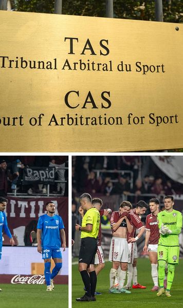 Regula 5+6 a primit termen la TAS  Contestațiile făcute de Rapid și Craiova,    analizate în aceeași zi   cu „Legea Novak” la Curtea Constituțională