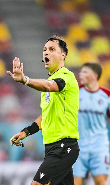 Trimis la poligraf    Arbitrul care a condus FCSB - Feyenoord,  la detectorul de minciuni. De ce e acuzat în Ucraina!
