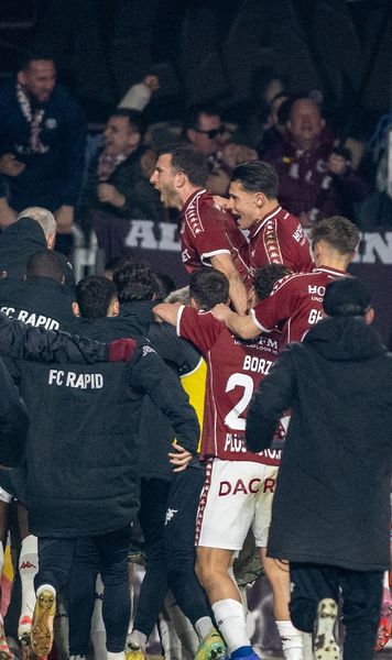 Nebunie în Giulești     VIDEO.    Cum au petrecut  rapidiștii după ce au învins-o pe Dinamo și au urcat pe primul loc