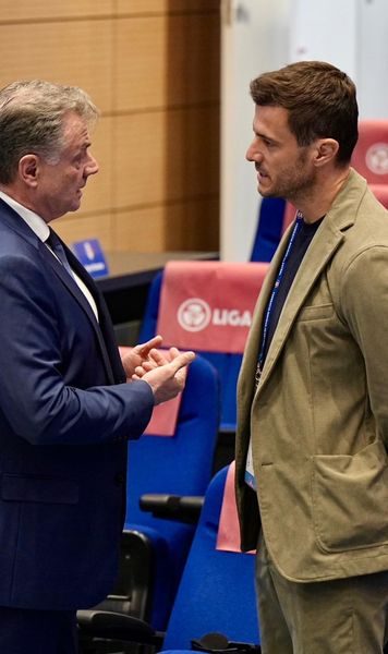 Pace între Dinamo și CCA?  Nicolescu a discutat cu   Vassaras  la Adunarea Generală de la FRF: „Am înțeles punctul lor de vedere”