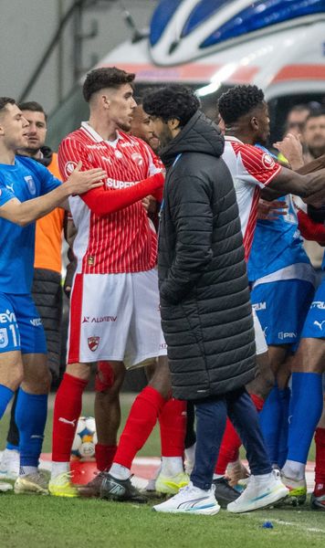 Aproape de bătaie    FOTO.  Încăierare generală pe Arena Națională! Craiovenii au sărit imediat de pe bancă și   l-au încolțit pe Boateng