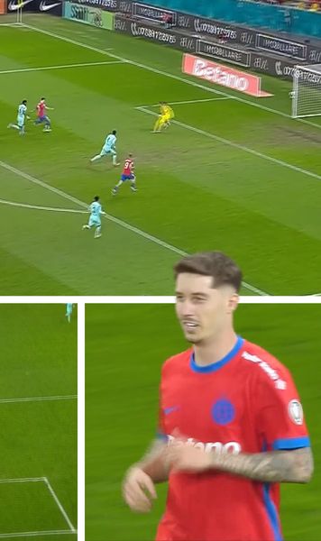 Miculescu aduce victoria     VIDEO  Jucătorul convocat de Lucescu se face din nou remarcat la FCSB, după   o pasă cu tot cu preluare de la Olaru 