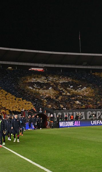 Amendă pentru scenografie religioasă  UEFA a sancționat cu   o sumă uriașă  imaginea apărută în peluză