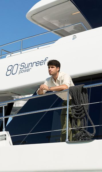 Alcaraz și-a luat iaht  FOTO: Liderul ATP s-a răsfățat cu o achiziție de 9 milioane de euro » Ambarcațiunea e   ca a lui Nadal, dar mai mare