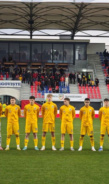 Elveția U20 - România U20 3-1   Elevii lui   Adrian Iencsi  s-au prăbușit la finalul partidei