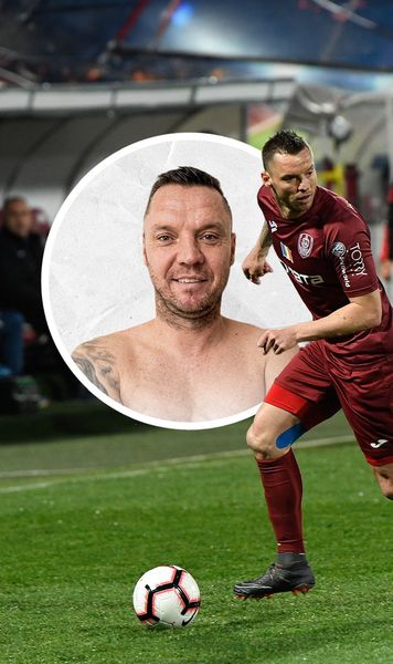 De la fotbal, la lupte în cușcă   Fostul campion al României se va bate în   gala RXF  » Cine e adversarul său