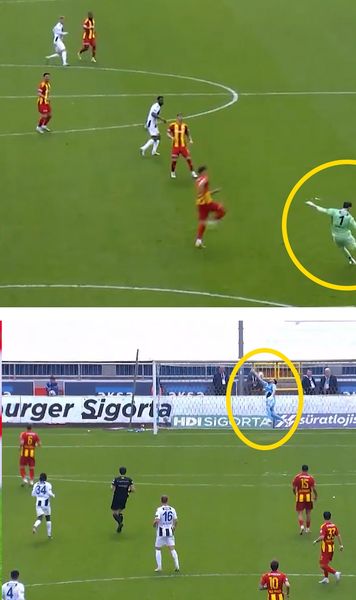Gol de senzație în Turcia    FOTO.  Portarul a reușit un   GOLAZO  în Süper Lig » A intrat într-un top select