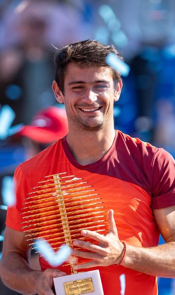Mariano Navone, campion la Țiriac Open     FOTO.  Argentinianul a câștigat turneul   ATP de la București,  după o finală spectaculoasă » Câți bani primește