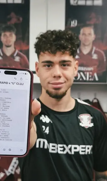 Accidentare la Rapid   Absență de ultim moment   cu U Cluj  + Modul inedit prin care giuleștenii au anunțat lotul pentru diseară