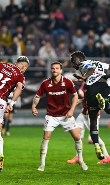Rapid - U Cluj 1-2    VIDEO  „Șepcile roșii” rămân   coșmarul giuleștenilor  și își păstrează poziția de lider în Liga 1