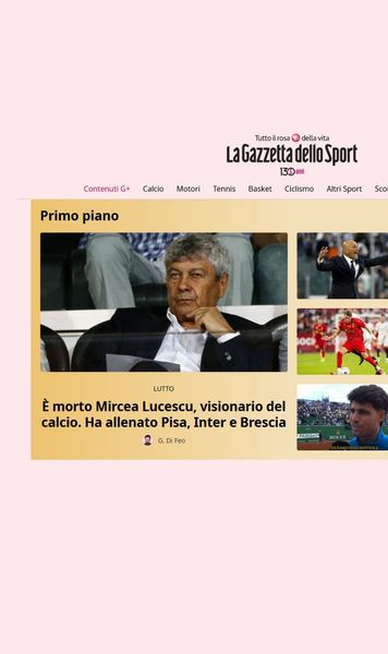„Nikola Tesla al fotbalului”    Gazzetta dello Sport,  articol impresionant despre Mircea Lucescu + Spaniolii amintesc de conflictul cu Barca