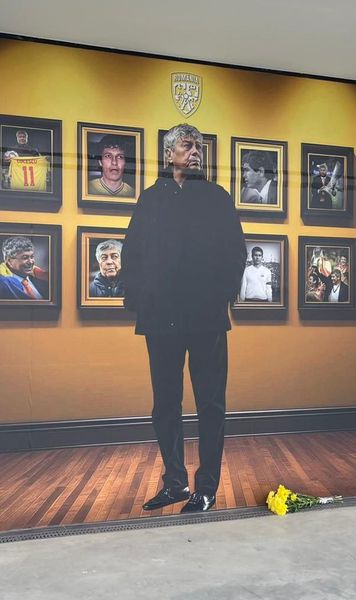 Lucescu, pe Arena Națională    VIDEO+FOTO.  Românii își iau   rămas bun de la Il Luce  » Imagini copleșitoare cu Răzvan Lucescu și mama sa