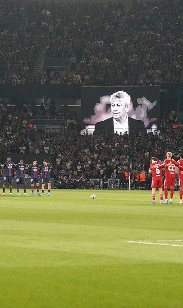 Champions League, sub semnul lui Lucescu    FOTO.    Aplaudat la PSG - Liverpool,  liniște înainte de Barcelona - Atletico la minutul de reculegere