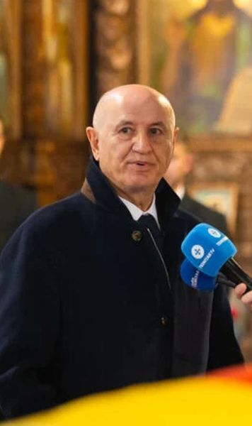 „Un român universal”  Cuvinte profunde ale lui George Copos și Răzvan Burleanu, în discursurile de la   înmormântarea lui Mircea Lucescu