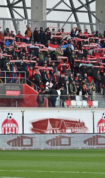 Moment controversat la Sepsi - Steaua  A fost difuzat un cântec asociat partidului lui   Viktor Orban  + scandări de susținere pentru prim-ministrul Ungariei, înainte de alegeri