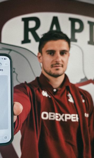 Revenire importantă la Rapid  N-a jucat în acest sezon, dar e în lotul lui Gâlcă pentru   meciul cu FC Argeș