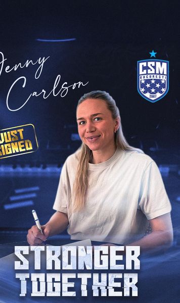 CSM București, o nouă lovitură  „Tigroaicele” se întăresc cu una dintre cele mai importante jucătoare   din naționala Suediei