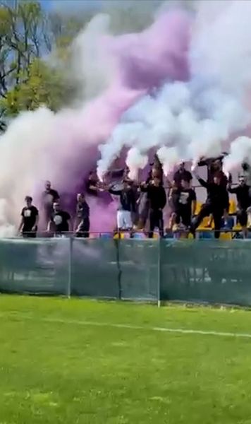 „Aduceți Cupa în Trivale”    VIDEO.    Galeria de la FC Argeș a făcut   spectacol  la antrenamentul echipei, înainte de semifinala cu U Cluj