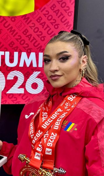 Mihaela Cambei, record la smuls!    VIDEO.  Românca a cucerit   o medalie de aur și două de argint  la Campionatele Europene de la Batumi