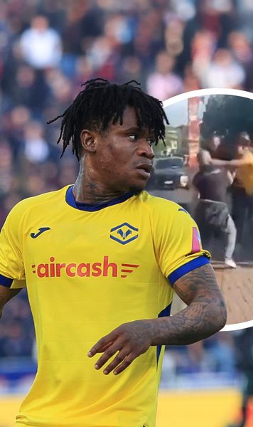 Scene șocante în Italia    VIDEO.  Atacantul unei echipe din Serie A   s-a luat la bătaie cu un fan  după meci! De la ce a pornit scandalul