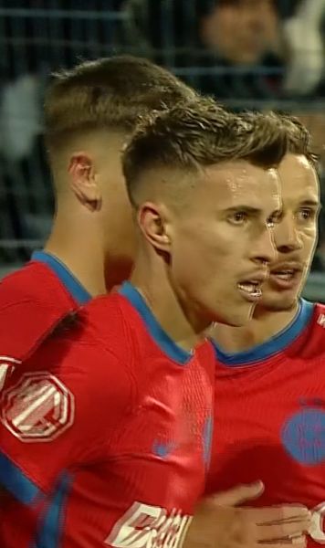 Celebrare inedită     FOTO+VIDEO.  Acțiunea foarte bună a lui   Tavi Popescu  a dus la golul lui Cisotti + cum a sărbătorit assistul