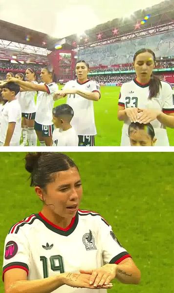 Imagini virale din Mexic  Gest emoționant al jucătoarelor naționalei nord-americane, înaintea unui meci:   i-au protejat de grindină pe copiii care le însoțeau   