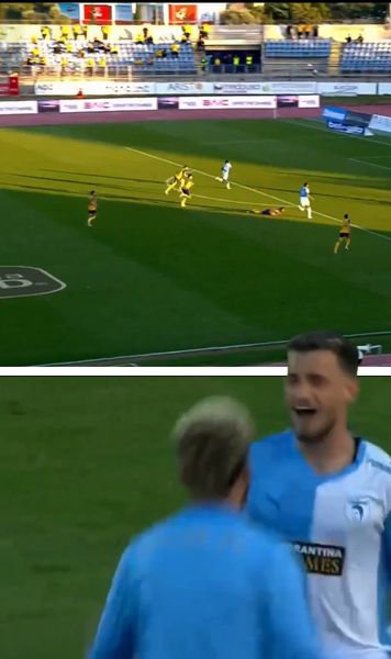 Vlad Dragomir, gol în Cipru     FOTO+VIDEO.  Mijlocașul naționalei a învins   cu lejeritate  un celebru portar + S-a calificat în finala Cupei 