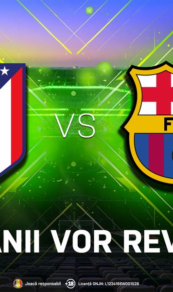 Atletico Madrid - Barcelona,  duel de   totul sau nimic  pentru catalani