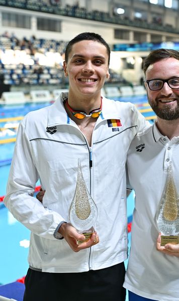 Popovici, poker la Campionatele Naționale    VIDEO.   David    a câștigat aurul și la 100m liber:  „Aproape că îmi dau lacrimile când văd asta”