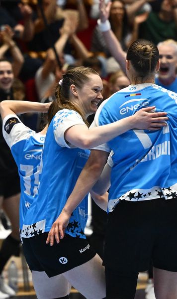 CSM București, spectacol în Liga Campionilor  „Tigroaicele” au dat de pământ cu Esbjerg și sunt în   Final 4 după 8 ani  » Gloria Bistrița, eliminată de Brest