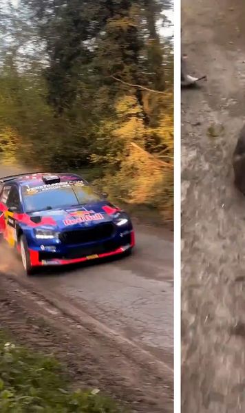 Tatăl lui Verstappen, accident violent    FOTO.  Jos   a lovit un copac  și s-a răsturnat la un raliu din Belgia