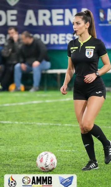 „Ce ar putea spune o arbitră în pat?”    FOTO.  Superliga asociată cu Federația pe care a condus-o Burleanu,   postare scandaloasă:  „Băieți, să vă vedem”