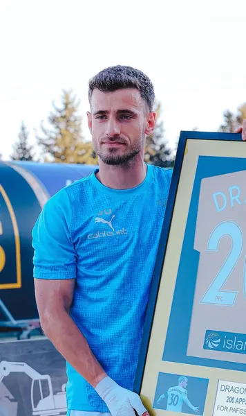 Record doborât de Dragomir  Mijlocașul român de la Pafos   a intrat istoria clubului  » Reacția fotbalistului