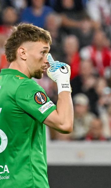 Altă gafă pe lista lui Radu!  FOTO. MVP etapa trecută, cel mai slab acum.   Ce a făcut portarul  la Celta - Levante. Reacția Marca