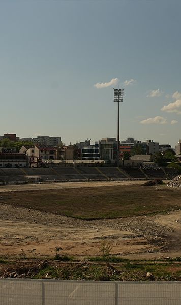 Se fac 4 luni și nimic!    VIDEO+FOTO  Nicio mișcare la șantierul de la   stadionul Dinamo:   imagini noi din Ștefan cel Mare