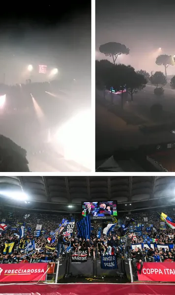 Echipa lui Chivu a provocat haos    FOTO.  Un meci din sferturile   turneului de tenis de la Roma,  întrerupt din cauza petrecerii de pe Stadio Olimpico!