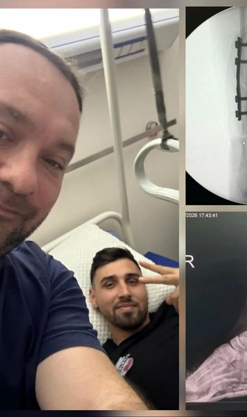 Caz unic în fotbalul românesc     Are fractură de peroneu,  dar a pledat pentru reducerea suspendării agresorului: „Au fost corecți”