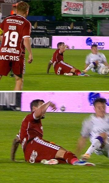 VAR decisiv    FOTO:  Golul lui Kevin Brobbey pentru 3-2, anulat după o   fază controversată