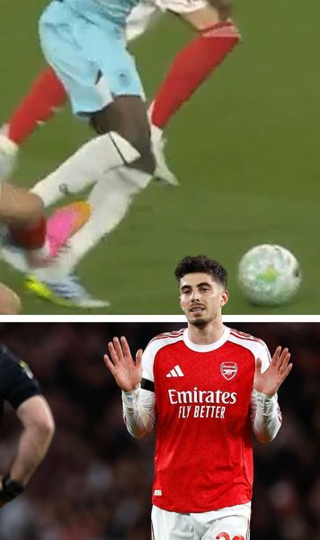 „Intrare de cartonaș roșu!”    FOTO.  Controversa care   ar putea decide titlul în Premier League.  Experții critică decizia luată în favoarea lui Arsenal