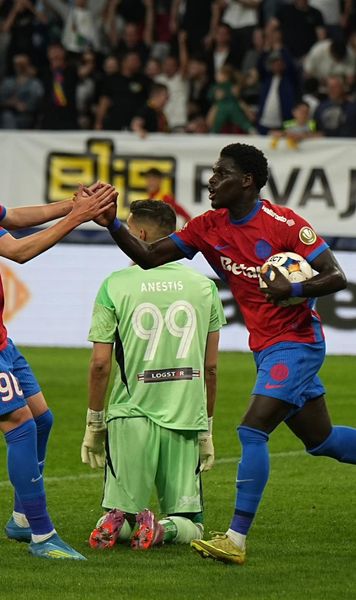 Gol de Mondial!    VIDEO.     Joao Paulo  a rupt plasa la FCSB - Botoșani! Și nu era piciorul lui tare!