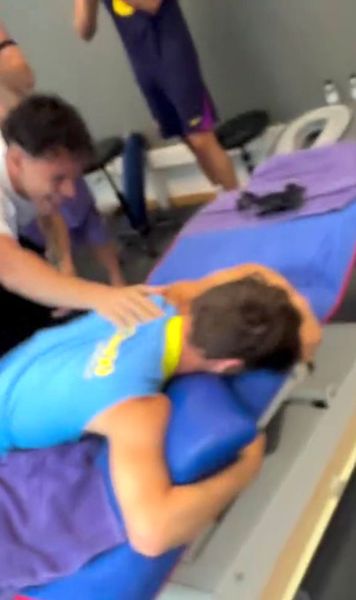 Gavi, de la agonie la extaz    VIDEO:  Reacția copleșitoare a mijlocașului de la Barcelona:   după două accidentări foarte grave în 2 ani, acum merge la Mondial!