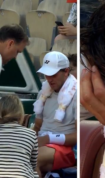 Parisul fierbe sub cupola de foc    FOTO.   Dublul finalist de la Roland Garros, maraton de 4 ore:   „Mă mișcam ca un zombi”.  Adversarul, aproape de o revenire inimaginabilă
